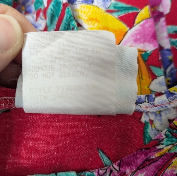 Vintage Kokomo Kids Floral Hawaiian Dress 3T - Picture 5 of 5